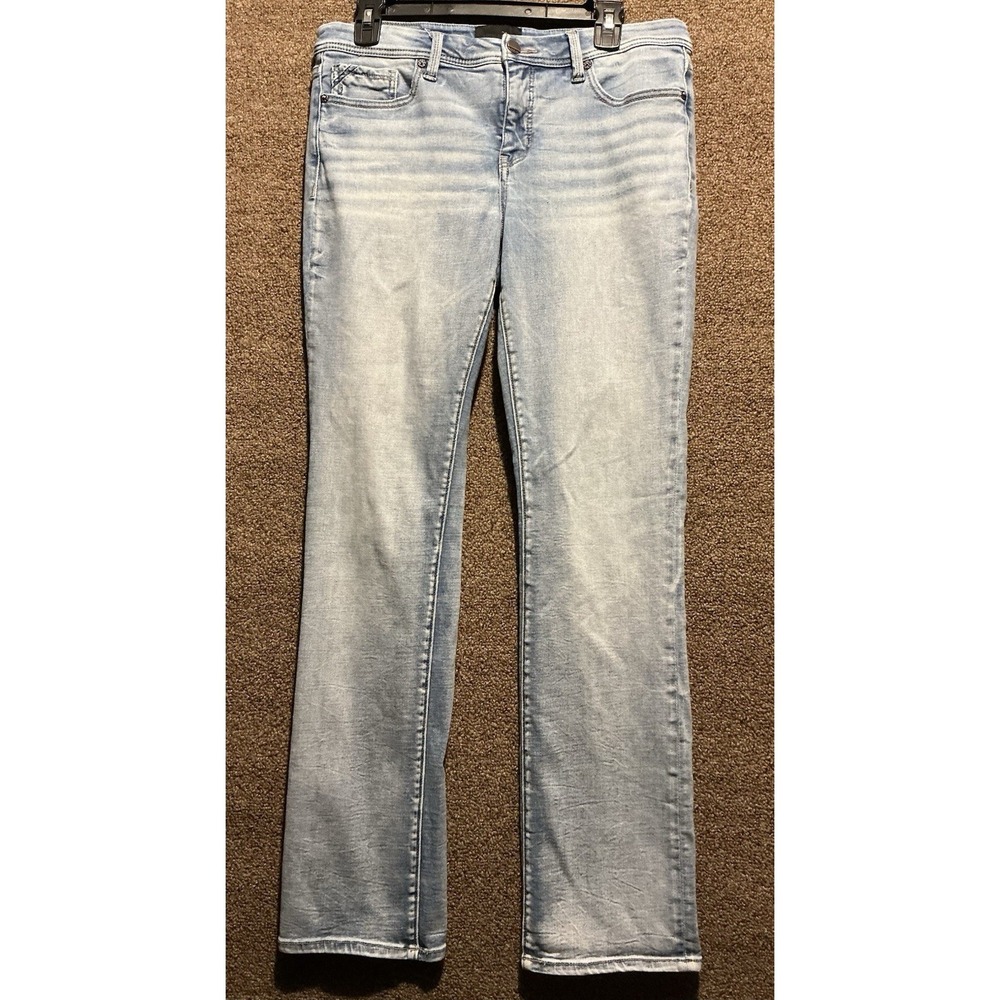 BKE Buckle Black Fit 53 Women's Stretch Jeans BBW5507R Straight Leg 30x32